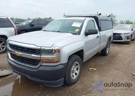 2016 Chevrolet Silverado 1500 Wt from USA, damaged, VIN 1GCNCNEH3GZ250749